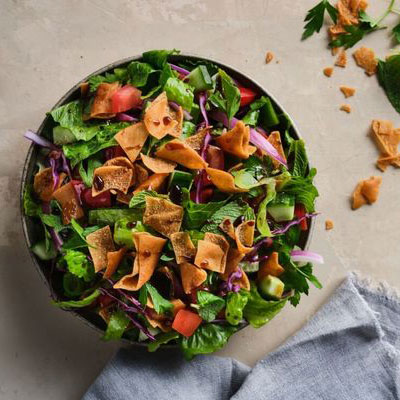 lebanese fattoush salad