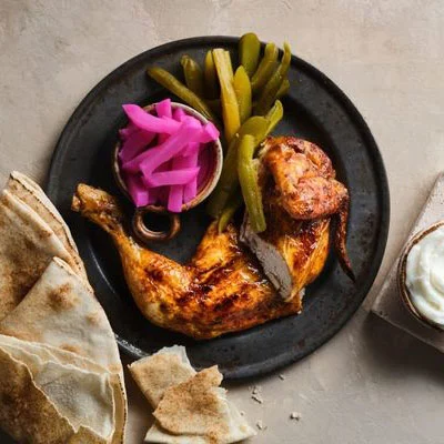 Half Chicken Plate