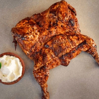 full charcoal chicken