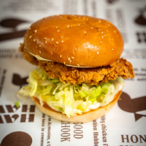 cripsy chicken burger